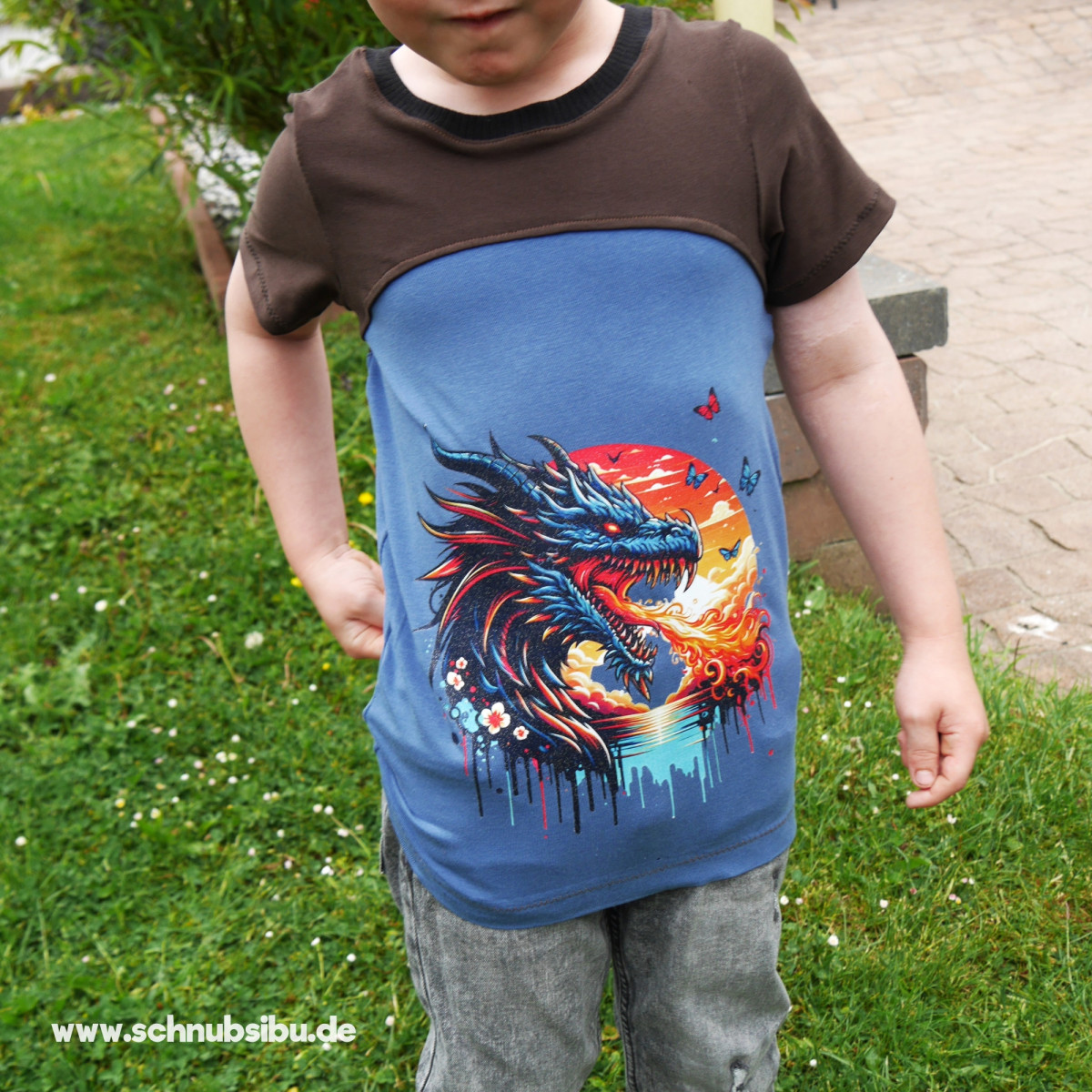 Bügelbild Mystischer Drache